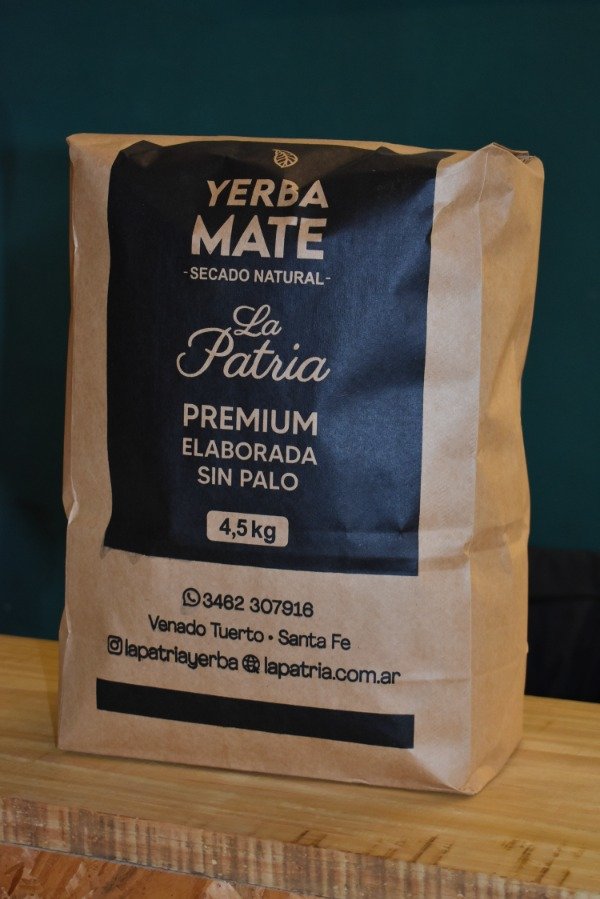 Bolsa de Yerba Mate Premium Despalada de La Patria