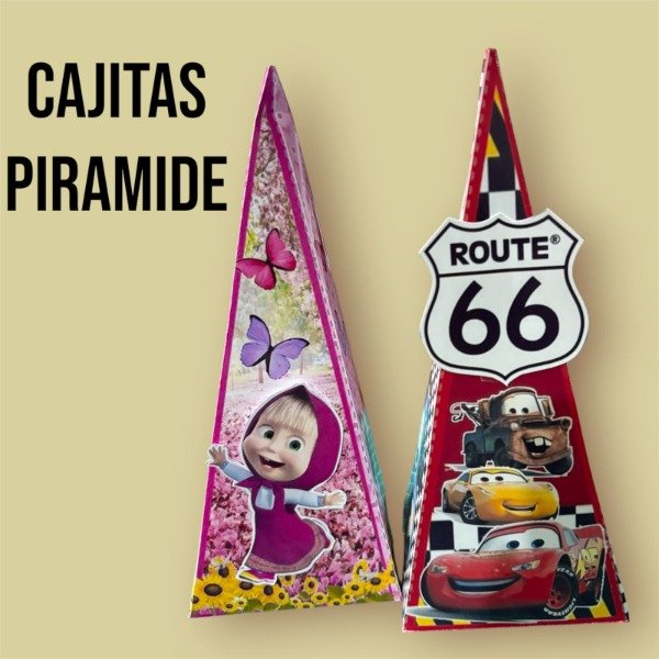 Producto - cajita piramide x 10 unid
