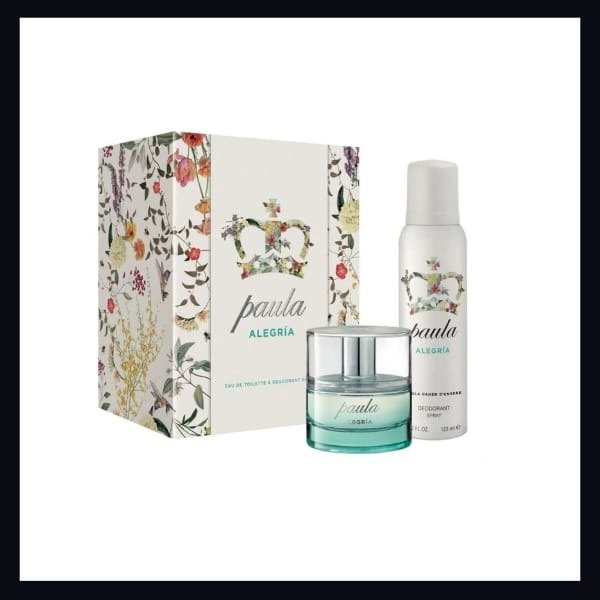 Producto - ESTUCHE PERFUME Y DESODORANTE. PAULA ALEGRIA
