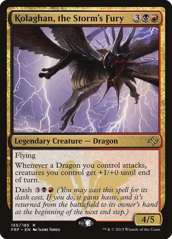 Producto - Kolaghan, the Storm's Fury #155  Fate Reforged