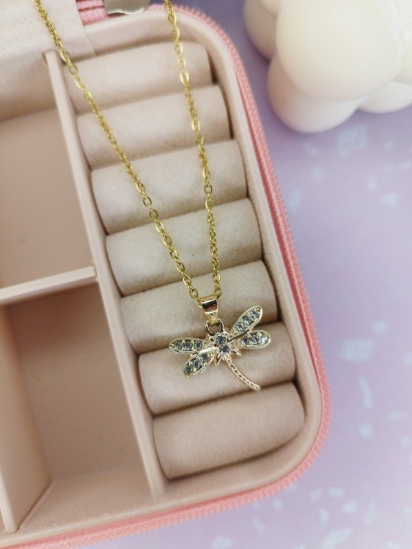 Producto - Collar libelula gold