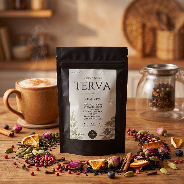 Producto - Té Chai Latte - Té Negro Especiado y Cremoso