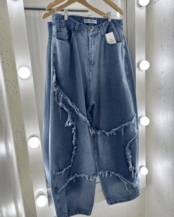 Producto - Jean Super Baggy Flecos