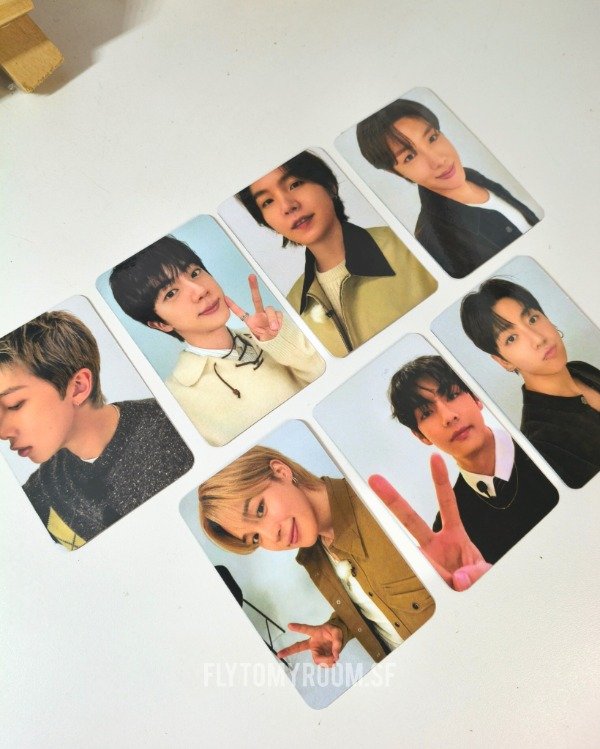 Producto - BTS ARIRANG photocards - Weverse Global selfie Set A
