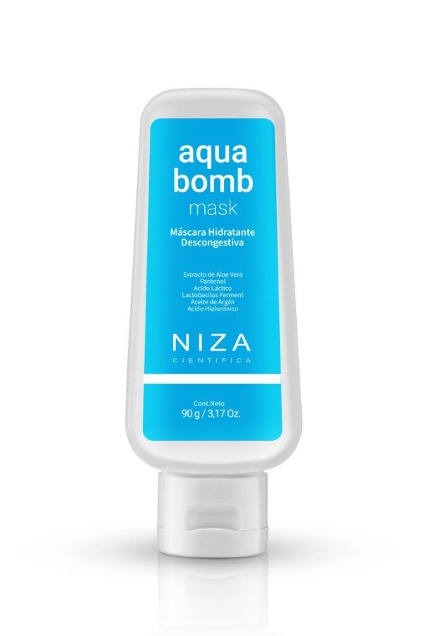 Producto - AQUA BOMB - Máscara Hidratante Descongestiva.