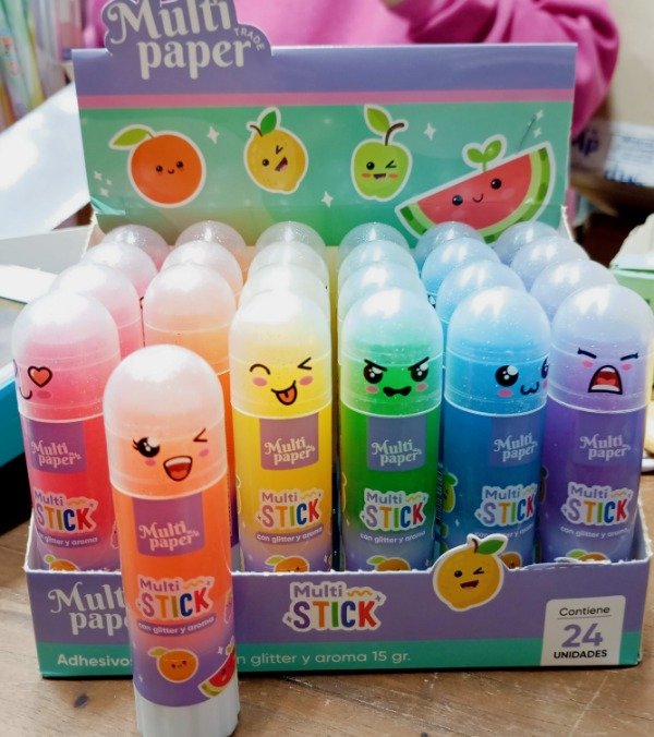 Producto - Adhesivo con perfume y glitter 15 gr