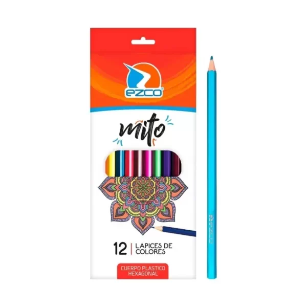 Producto - Lápices de color Ezco Mito x 12 u