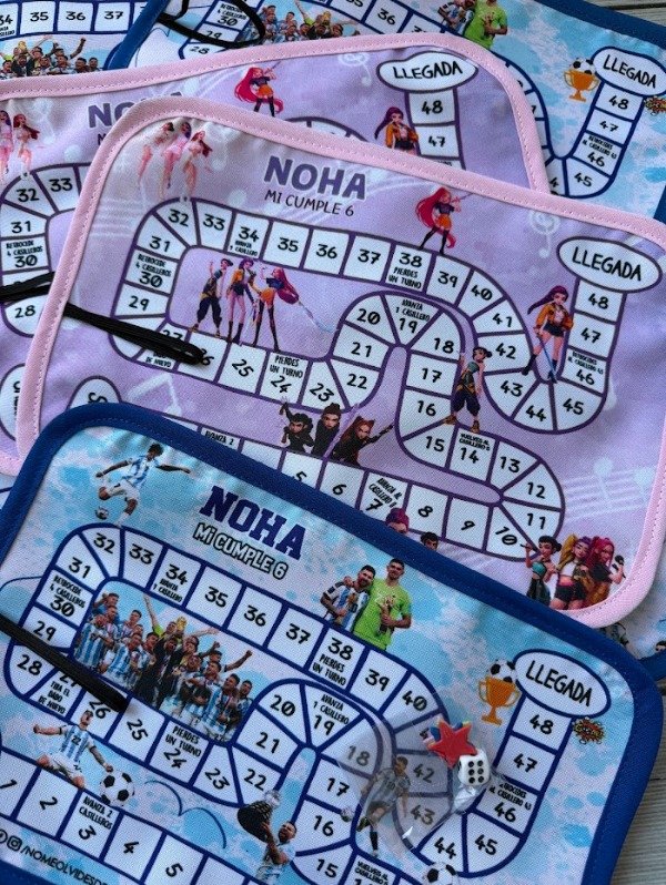 Producto - Pizarra de tela - juego de la oca x 10 Uni - 9