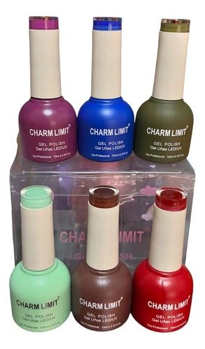 Producto - esmaltes x6 charm limit 10 ml serie I