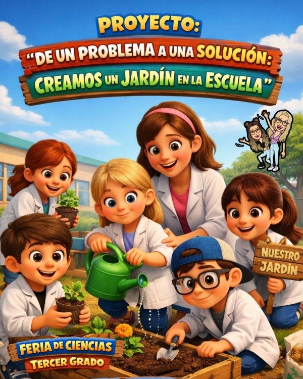 Producto - P. DE UN PROBLEMA A UNA SOLUCIÓN.CREAMOS UN JARDÍN EN LA ESCUELA.TERCER GRADO