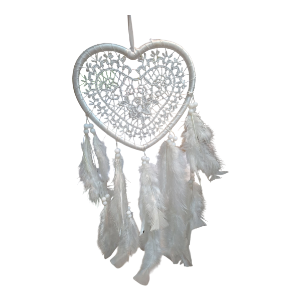 Producto - ATRAPASUEÑO CORAZON BLANCO