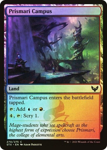 Producto - Prismari Campus Foil  Strixhaven: School of Mages
