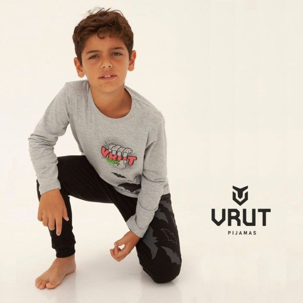 Producto - Pijama Invierno Nene Murcielagos
