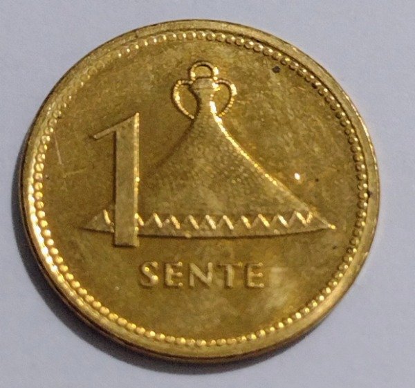 Producto - Lesotho 1 sente 1992