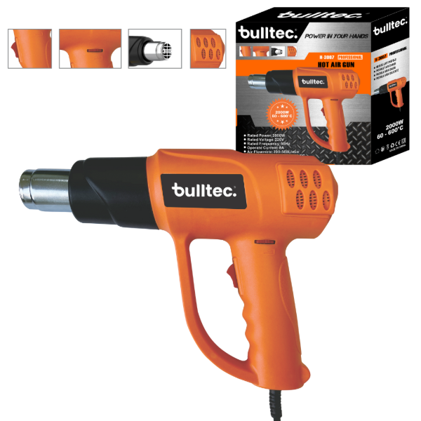 Producto - PISTOLA DE CALOR BULLTEC BT3007