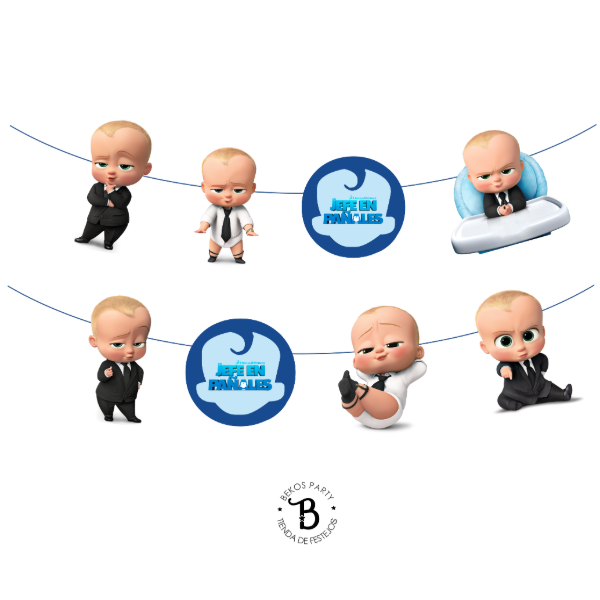 Producto - Guirnalda Jefe en Pañales