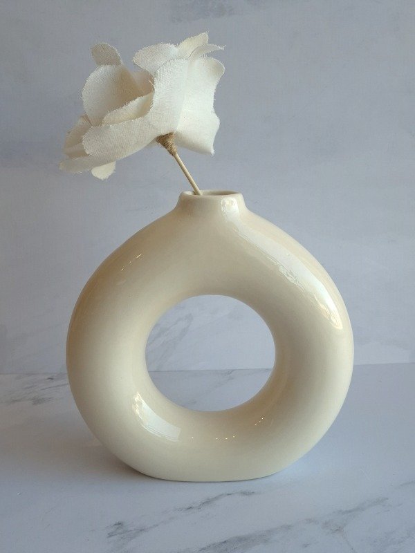 Producto - Florero Donna Blanco
