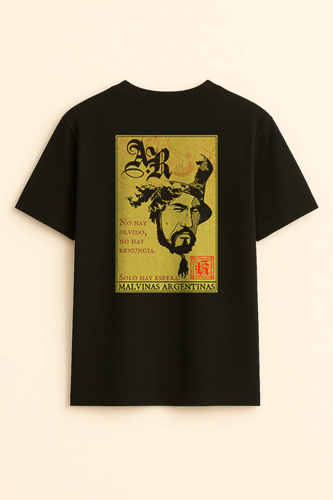 Gaucho Rivero negra clásica hombre dorsal