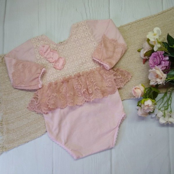 Producto - Body Rosa 6-11m m/l