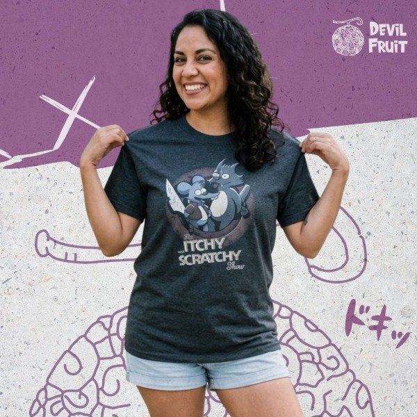 Producto - Remera Los Simpsons Itchy y Scratchy