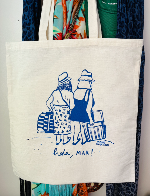 Producto - Bolsa de tela color marfil (AGOTADA)