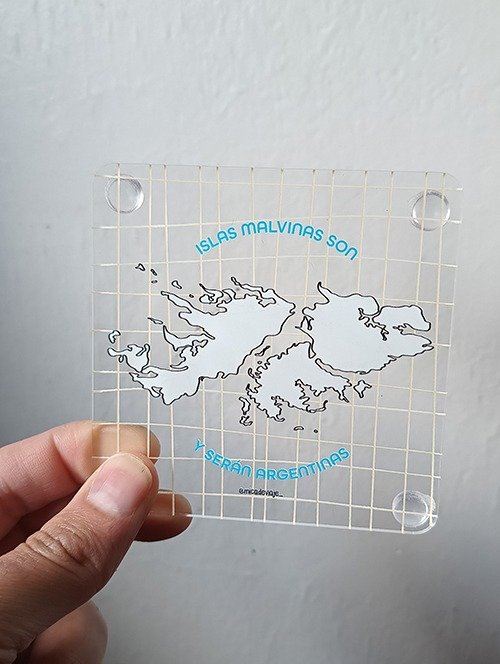 Producto - Posavaso Malvinas Argentina - Acrílico