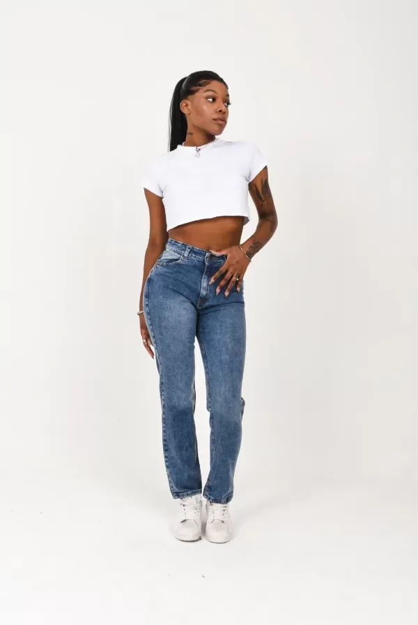 Producto - JEAN RECTO CELESTE