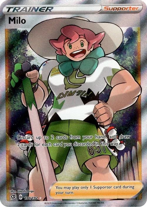 Producto - Milo Full Art - 190/192 - Rebel Clash - Holo