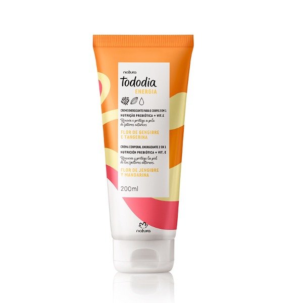 Producto - Flor de Jengibre y Mandarina - Crema Corporal Todo Día 200ml