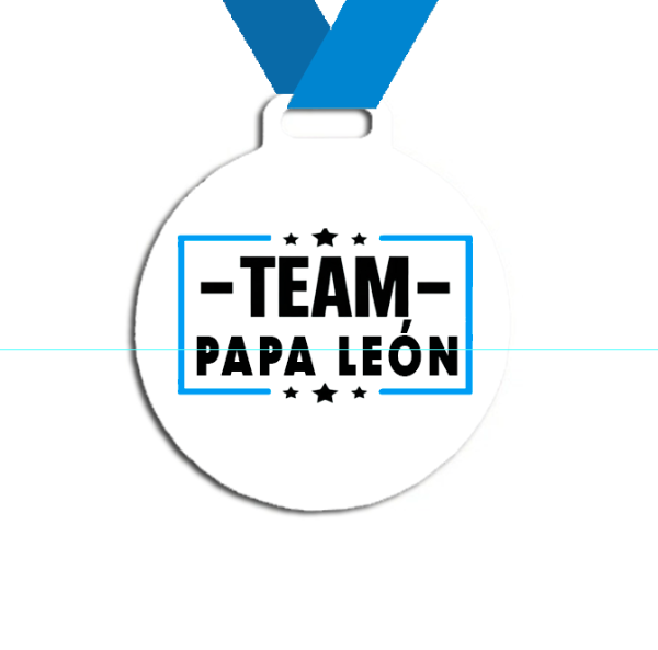 Producto - Medalla Plastica Personalizada visita Papa León XIV #15 - 1