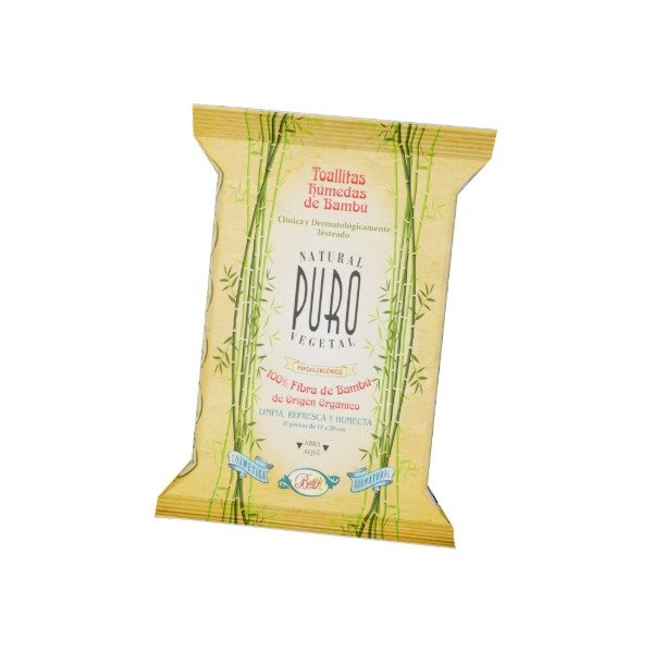 Producto - Toallitas Húmedas de Bambú Formato Pocket Botik Puro 20 Unidades