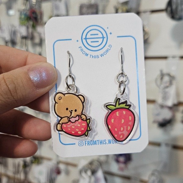 Producto - Aros - Frutillas y oso