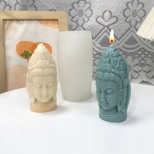 Producto - Molde silicona rostro buda - 2