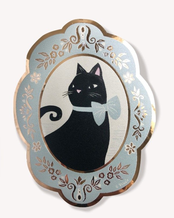 Producto - Sticker Oro "Antiguo negro"