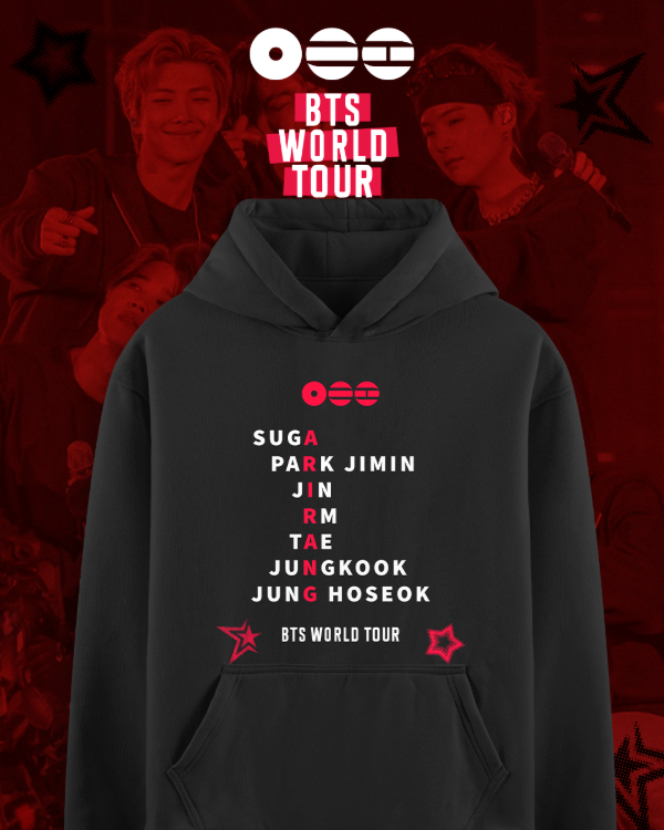 Producto - Buzo BTS Tour Integrantes