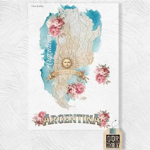Producto - Lámina DTF TEXTIL Colección Orgullo Argentino OH - 334