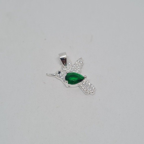 Producto - Dije colibri verde