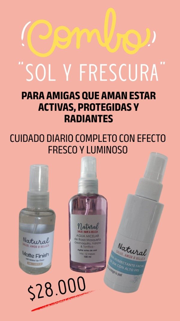 Producto - COMBO SOL Y FRESCURA