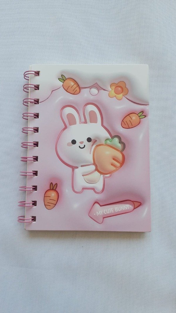 Producto - Cuaderno A6 conejito