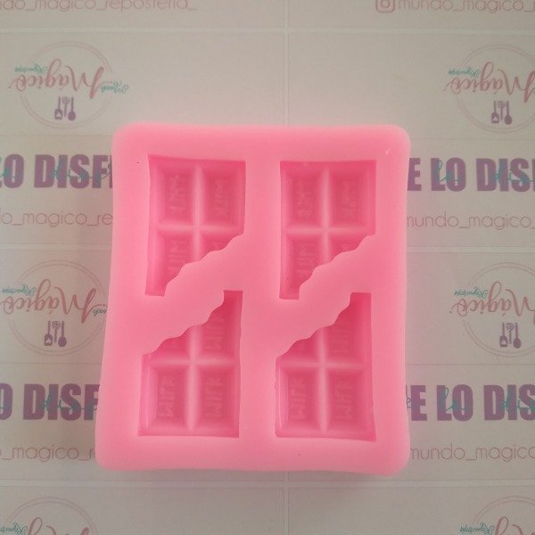 Producto - Molde silicona tabletas mordidas
