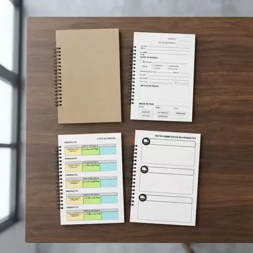 Producto - Kit Emprendedor Completo: Papelería Para Negocios Kraft - 0