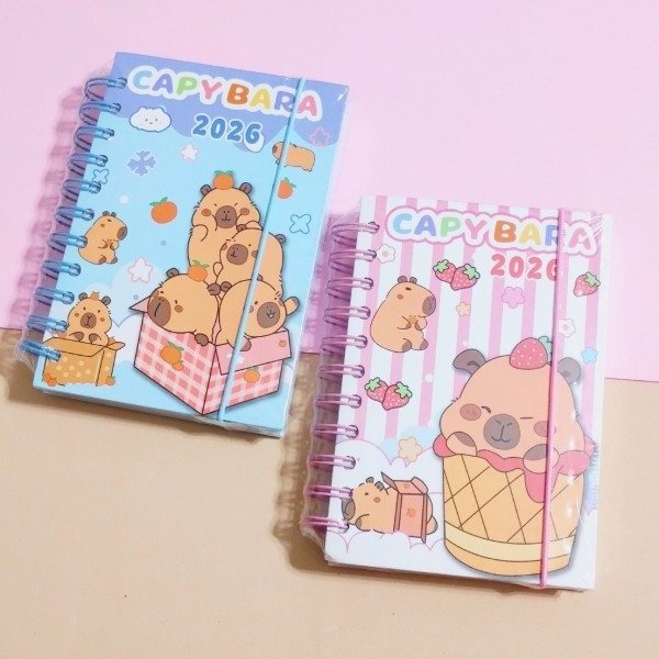 Producto - Agenda Diaria A6 2026 Capibara