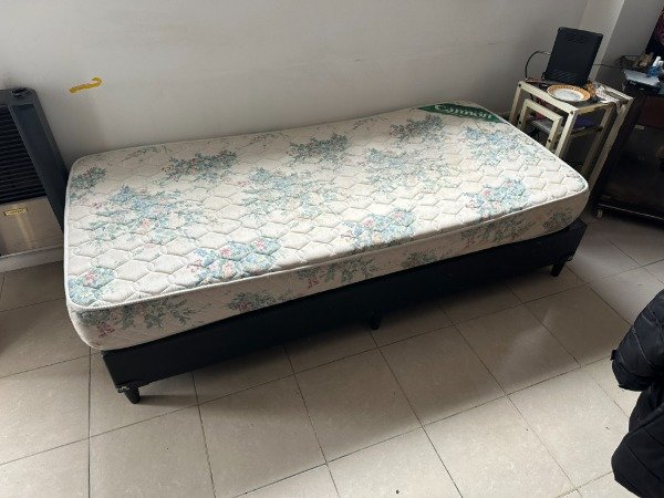 Producto - SOMMIER 1 PLAZA 90cm COLCHON CANNON GOMA ESPUMA #11898