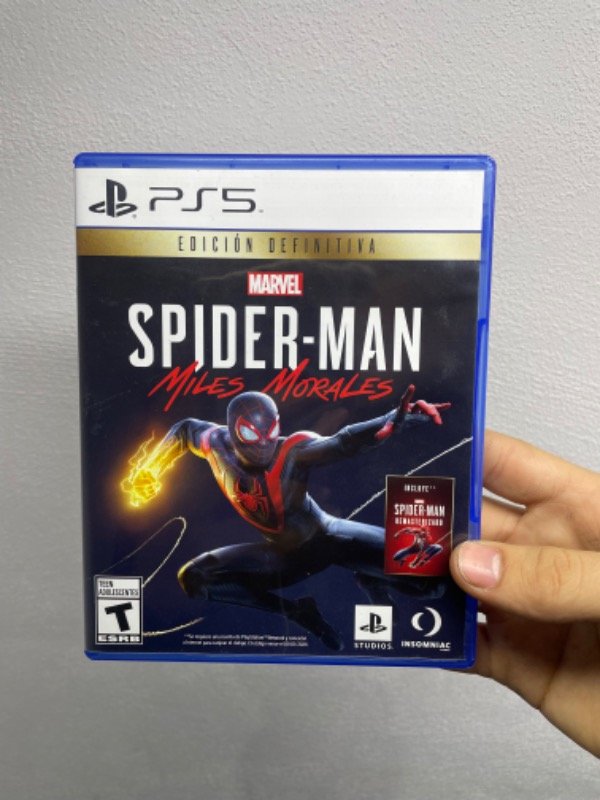 Producto - MARVEL SPIDERMAN MILES MORALES PS5