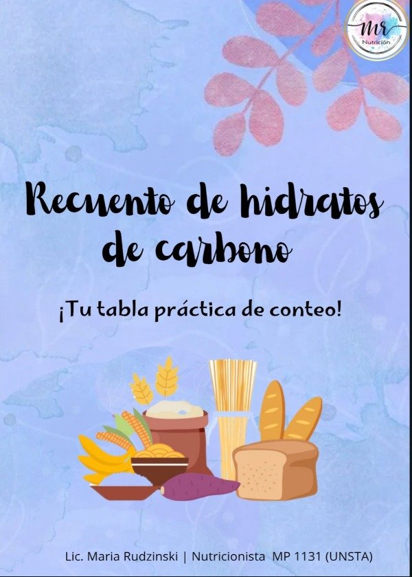 Producto - EBOOK LISTADO ALIMENTOS CON HDC