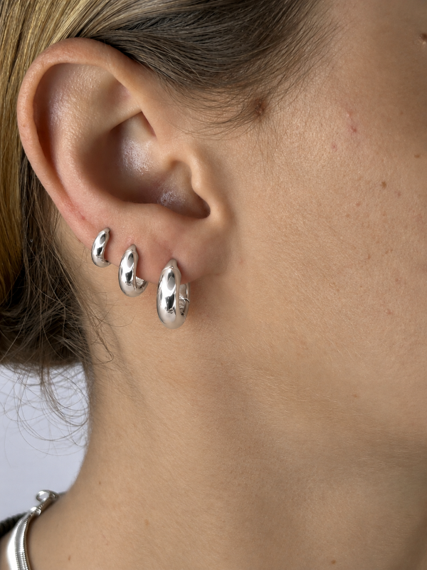 Producto - SET TRÍO AROS DE PLATA 0083 - 0