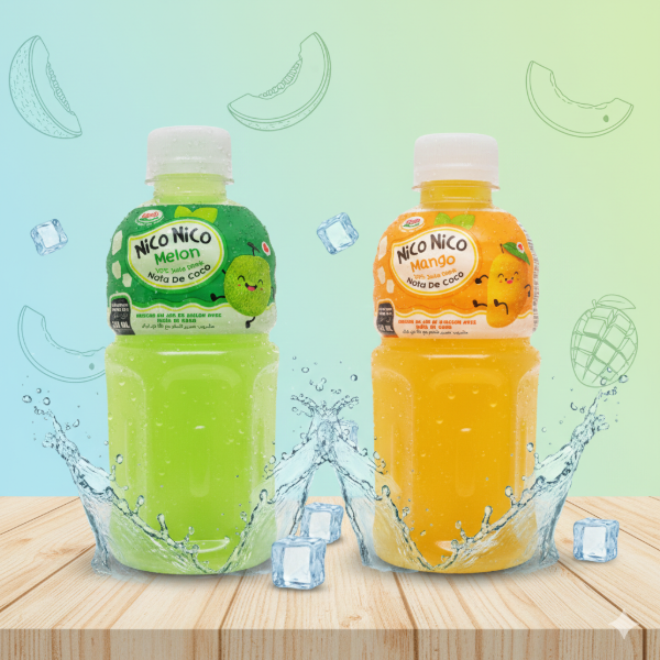 Producto - Jugo con Trozos de Nata de Coco x 320 ml (Ingrese para elegir Sabor)