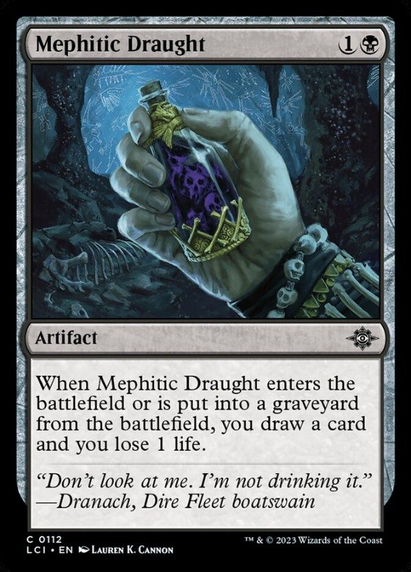 Producto - Mephitic Draught #112  Lost Caverns of Ixalan