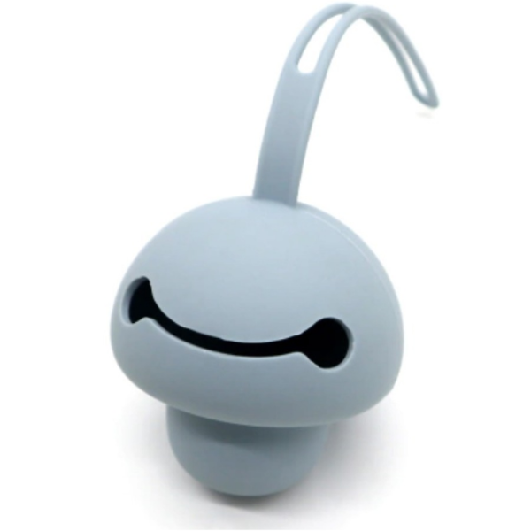 Producto - Portachupete silicona gris