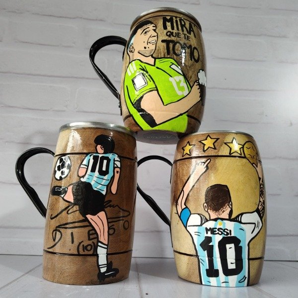 Producto - Chopp Messi, Diego Maradona o Dibu